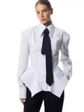 BANGER BLOUSE White