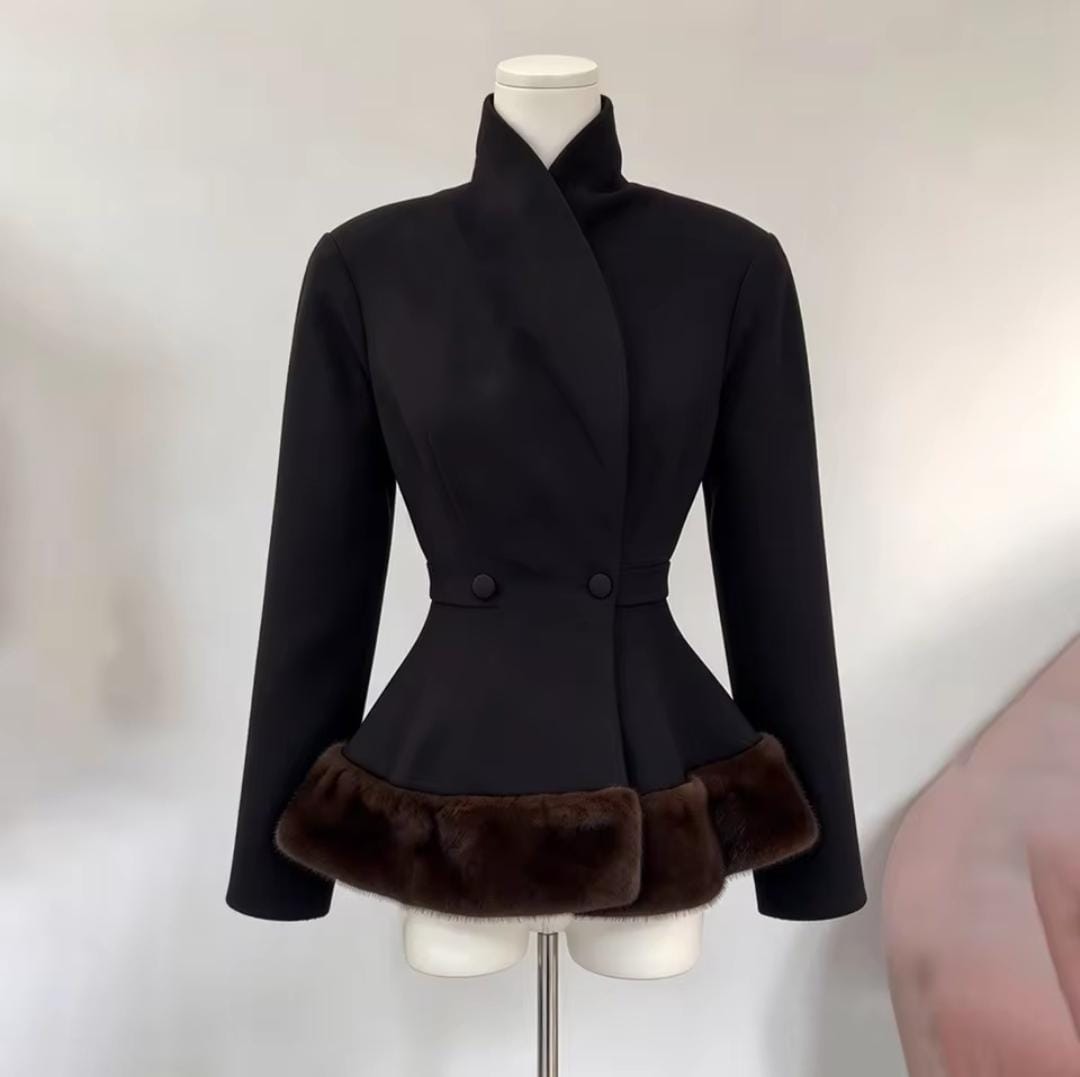 ELEGANT FUR BABY COAT