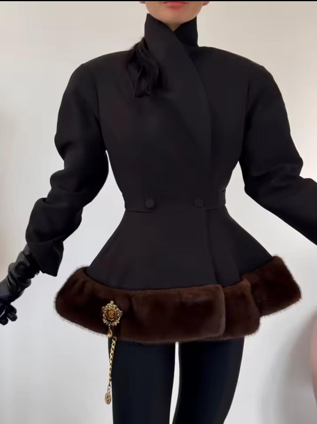 ELEGANT FUR BABY COAT